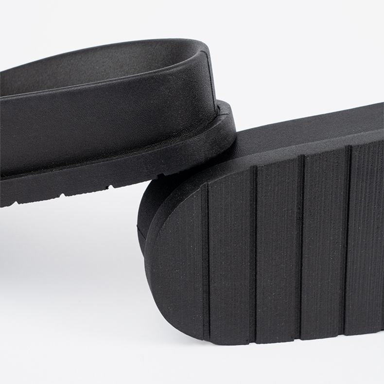 Seastar Musta ja ruskea flip-flops koristeella 1