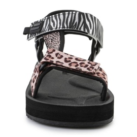 Sandaalit D.Franklin Forest High Strips Animal Print DFSH404002-ABLA musta 1