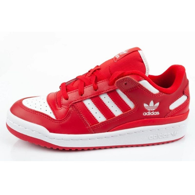 Adidas Forum Low Cl U HQ1495 urheilukengät punainen 2