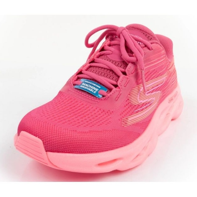 Juoksukengät Skechers Go Run Swirl Tech Speed ​​129501/HPPK vaaleanpunainen 1
