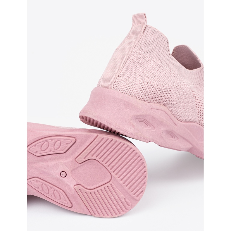 Vaaleanpunaiset sukat urheilukengät vaaleanpunainen 1