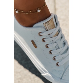 Big Star Naisten lenkkarit, joissa on ekologinen nahka iso tähti RR274748 valkoinen 1