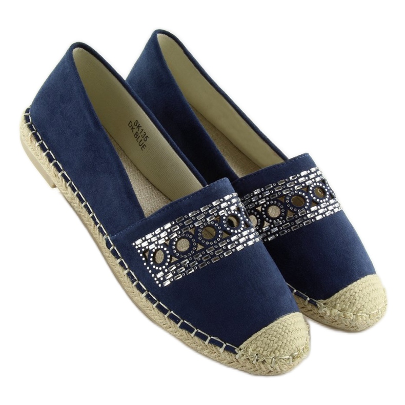 Tummansiniset espadrillit SK135 DK.BLUE tummansininen 2
