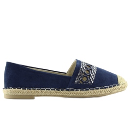 Tummansiniset espadrillit SK135 DK.BLUE laivastonsininen 1