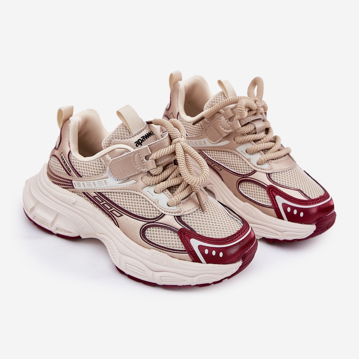 Lasten lenkkarit paksulla kultaisella pohjalla kultainen 1