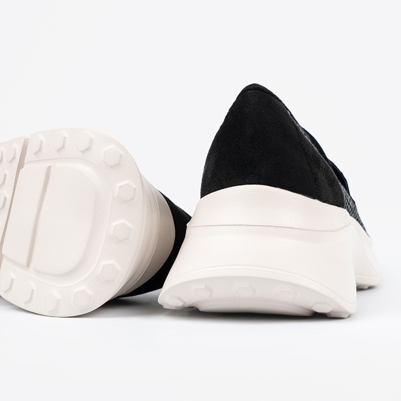 Seastar Mustat kengät paksulla pohjalla 1