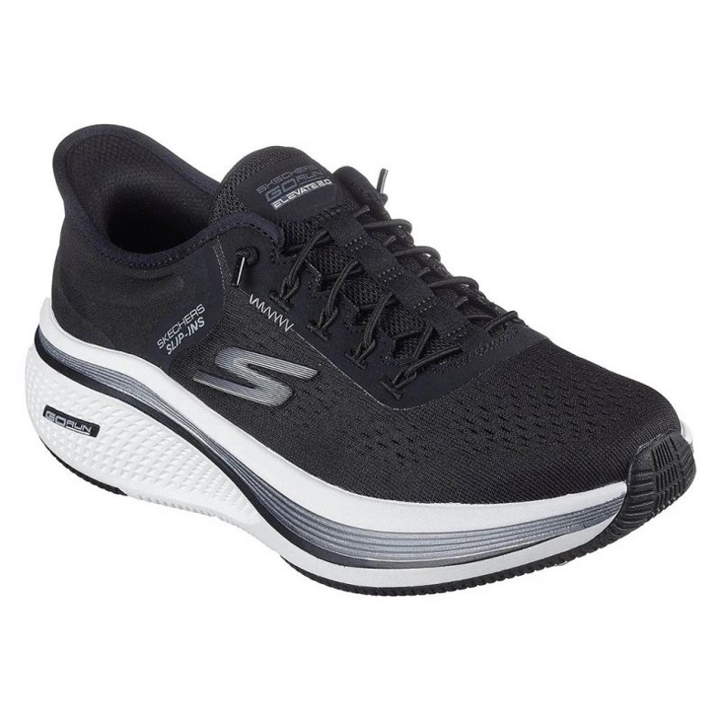 Skechers Slip-Ins Go Run Elevate 2.0-Banyan 129006-BKW -kengät musta 1