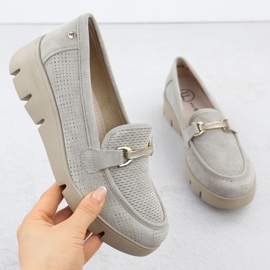 Naisten nahkakengät Filippo 7002 beige 1