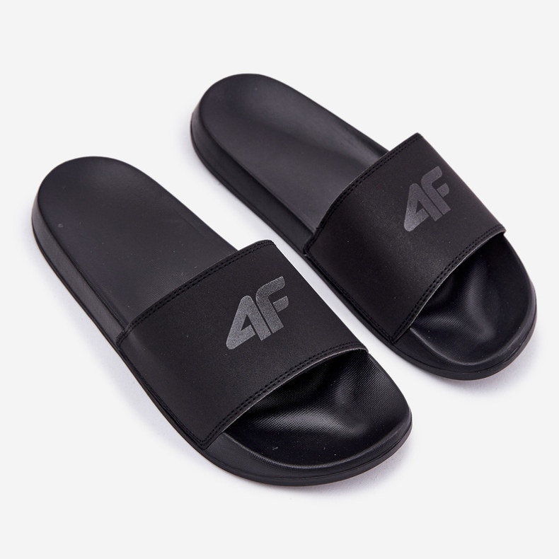 Miesten flip-flops 4f 4frm00fslim011-21s musta 2
