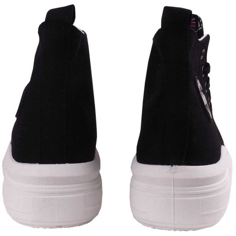 Naisten korkeat lenkkarit Lee Cooper LCW-23-44-1629LA Black Platform musta 3