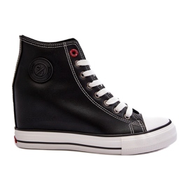 Cross Jeans Naisten Wedge Tennarit Cross Farkut NN2R4005 Musta 1