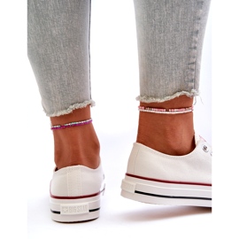 Naisten matalat tennarit Big Star NN274274 Valkoinen 7