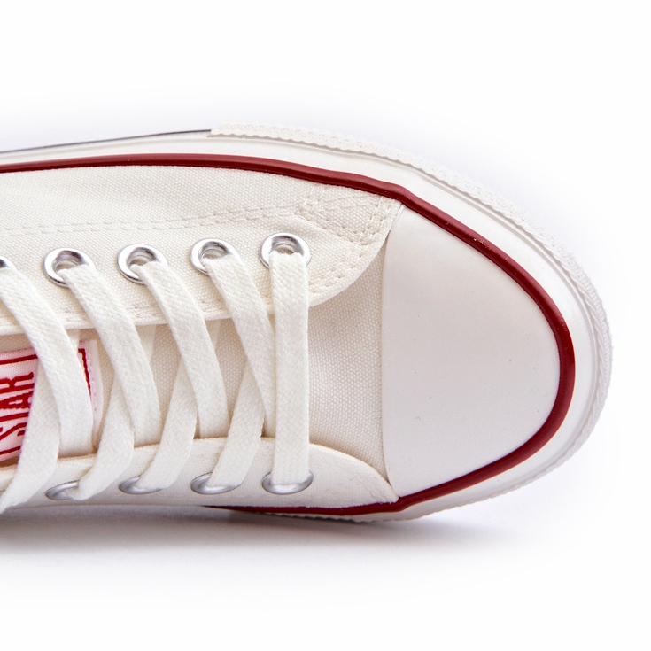 Naisten matalat tennarit Big Star NN274274 Valkoinen 1