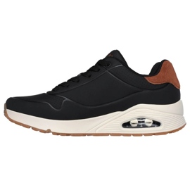 Skechers UNO sopii ilmassa 183004-BLK-kengät musta 2