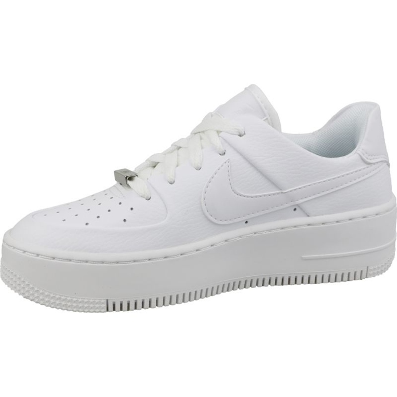 Nike Air Force 1 Sage Low AR5339-100 valkoiset nahkakengät valkoinen 1