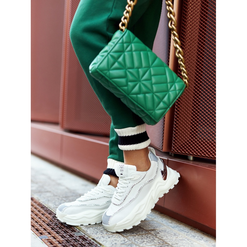 Cross Jeans Naisten urheilukengät risti farkut II2R4017C valkoinen 1