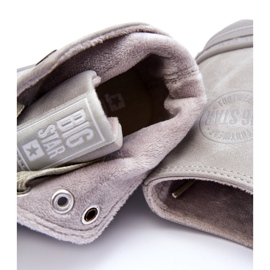 Big Star Naisten isot tähden lenkkarit High eristetty harmaa EE274114 1