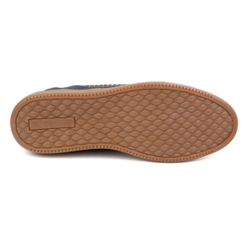 Antex Miesten nahkakengät Rento malli 313GT Navy sininen 4