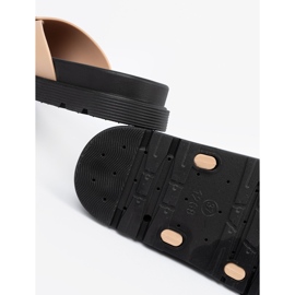 Seastar Beige naisten läppä, jossa on kultainen solki 2