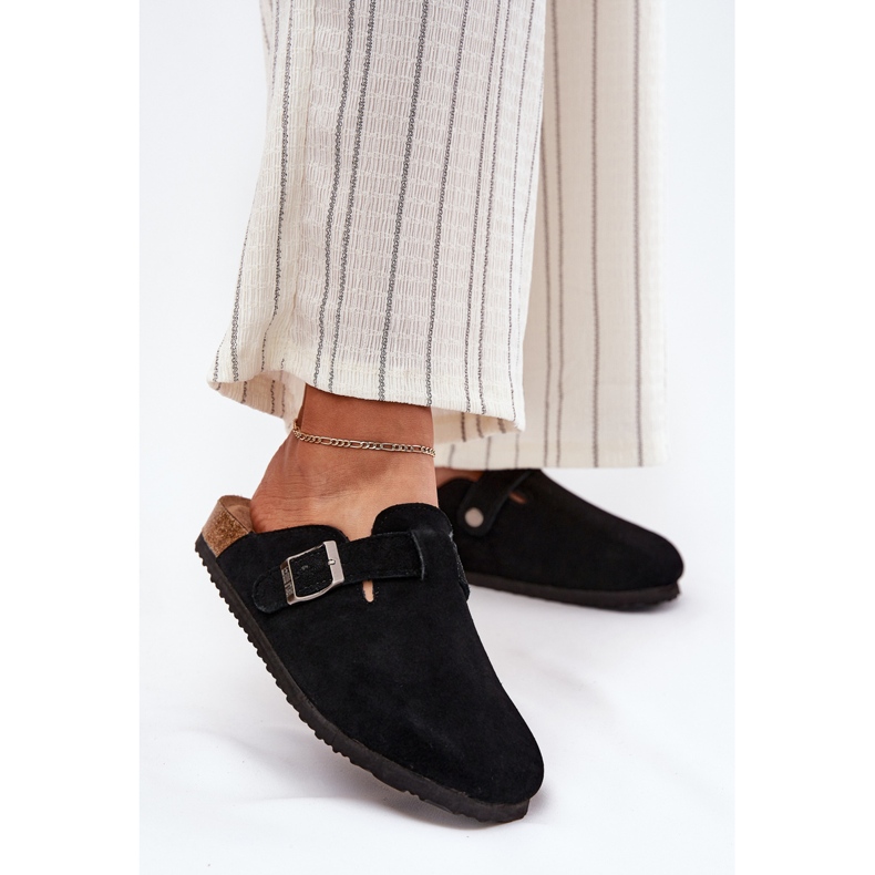 Naisten mokkanahka -Flops big Star RR274A384 Black Bebrit Climp musta 2