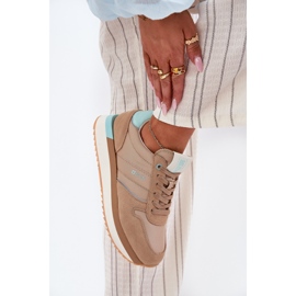 Naisten mokkanahkaisit Big Star RR274A048 Hi-Poly Dark-Tone -järjestelmä beige 2