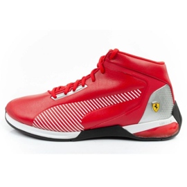 Puma Ferrari Race Cat-X Mid 306549 02 kengät punainen 1