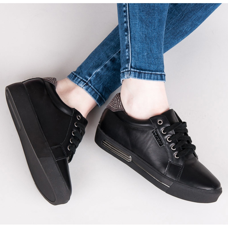 Vices Platform urheilukengät musta ruskea 1