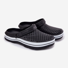 EVento Mustien miesten vaahtotossut musta 1