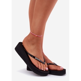Naisten flip -Flops on kiila Big Star RR274A549 Musta 1