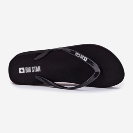 Naisten flip -Flops on kiila Big Star RR274A549 Musta 2