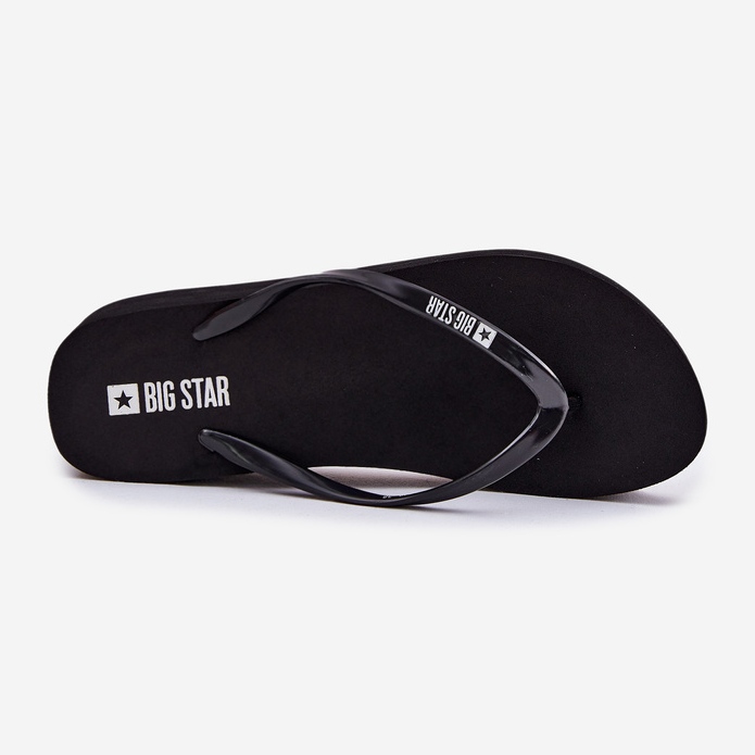 Naisten flip -Flops on kiila Big Star RR274A549 Musta 2