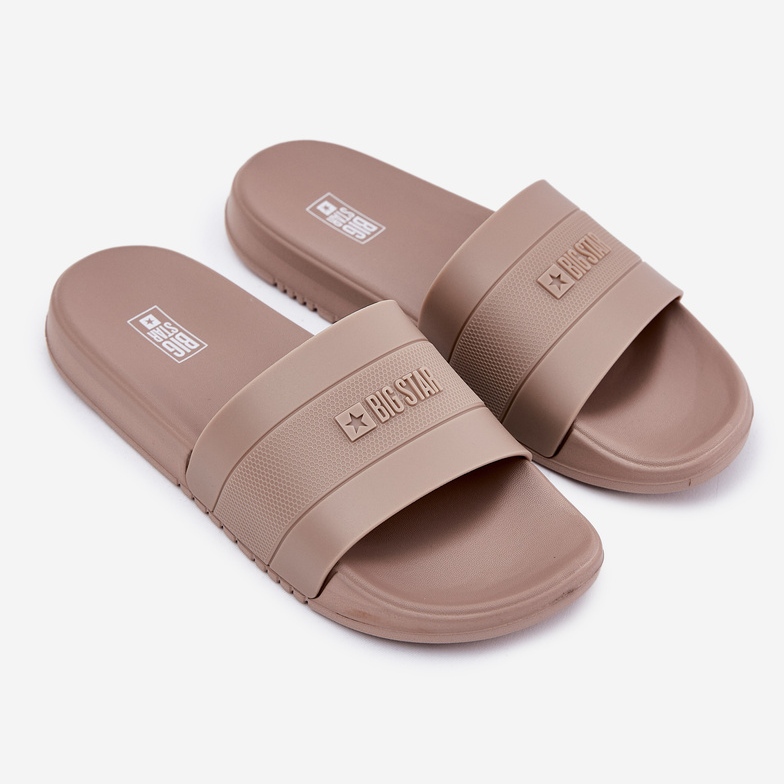 Big Star RR174A048 Miesten vaahto flopsit beige 1