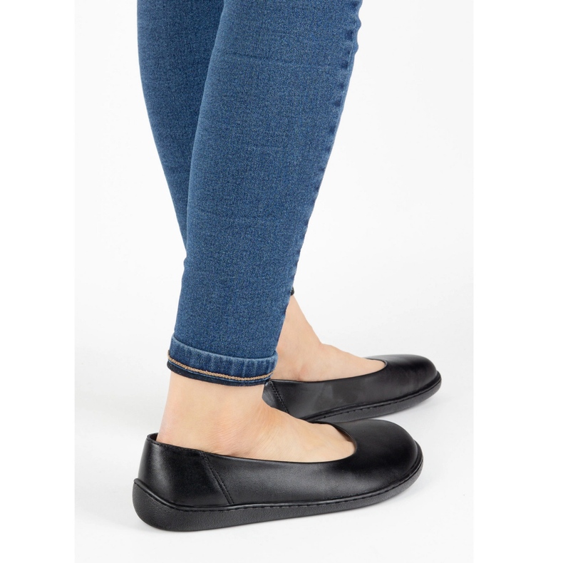 Olivier Paljain jaloin naisten minimalistiset nahkakengät liukuvat -in 1771pol musta 1