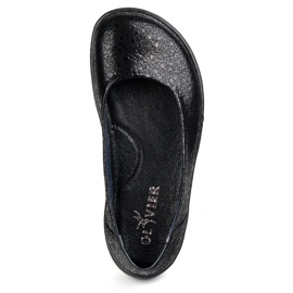 Olivier Paljain jaloin naisten minimalistiset nahkakengät liukastuivat 1771polun mustat silmät 2