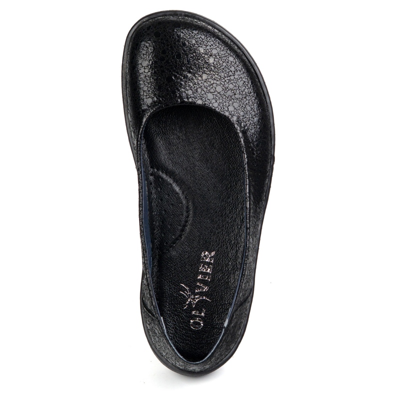 Olivier Paljain jaloin naisten minimalistiset nahkakengät liukastuivat 1771polun mustat silmät 2