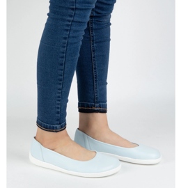 Olivier Paljain jaloin naisten minimalistiset kengät liukastuivat vuonna 1771 pol -sininen 1