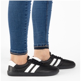 Joker Paljain jaloin naisten minimalistiset kengät, jotka on valmistettu luonnollisesta nahasta 908J musta 2