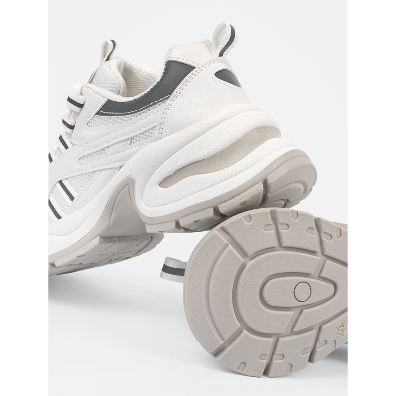 Shelvt Naisten valkoiset alustakengät valkoinen 1