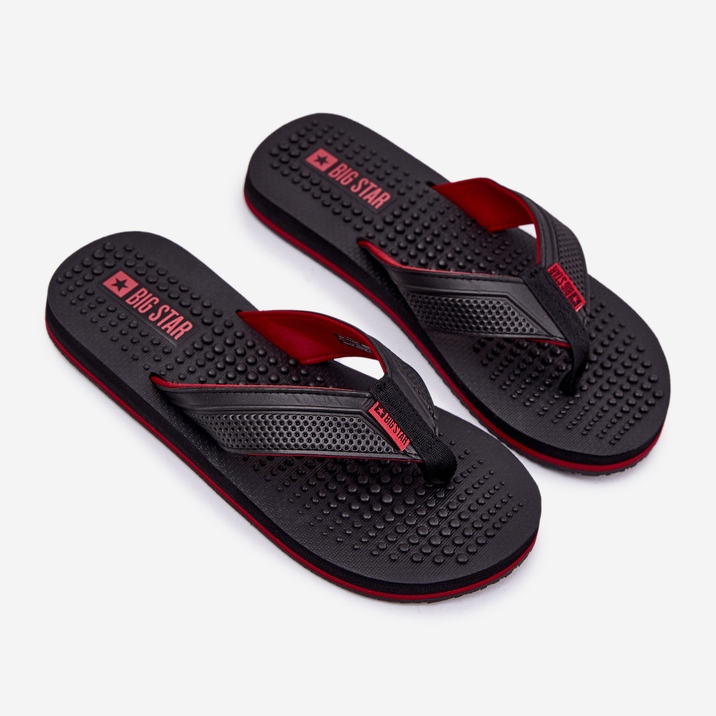 Miesten flip -Flops Big Star RR174441 Musta 1