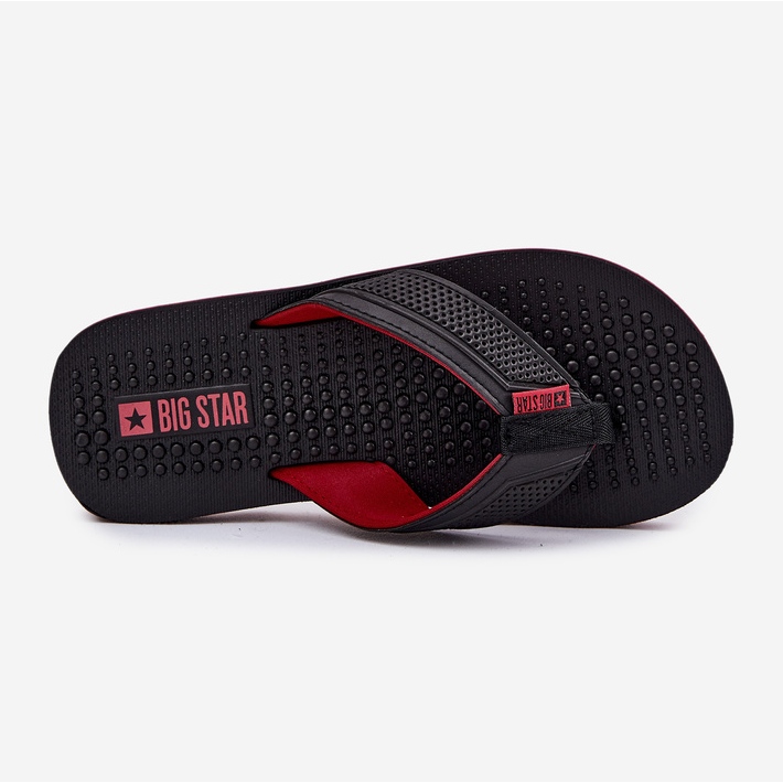 Miesten flip -Flops Big Star RR174441 Musta 2