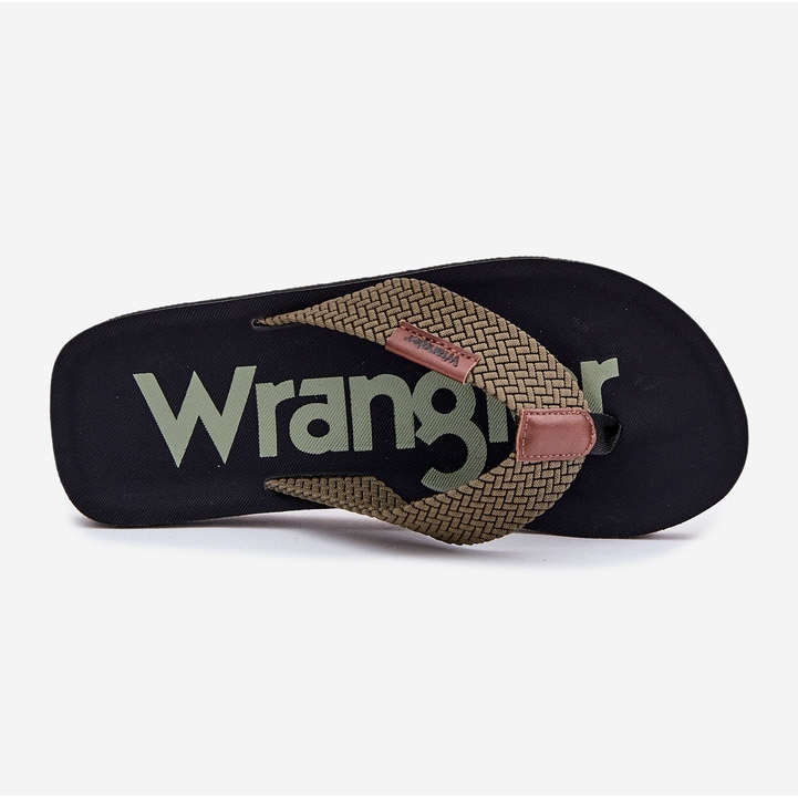 Miesten flip -flops wrangler zane flipflop miehet matala 20251044.20251044.57b vihreä 1