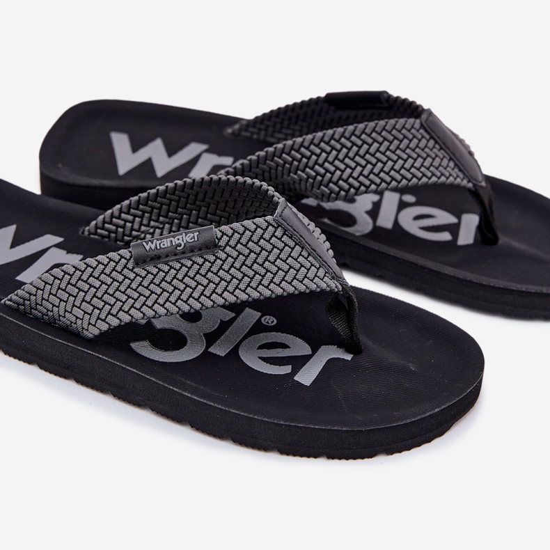 Miesten flip -flops wrangler zane flipflop miehet matala 20251044.20251044.10e harmaa 2