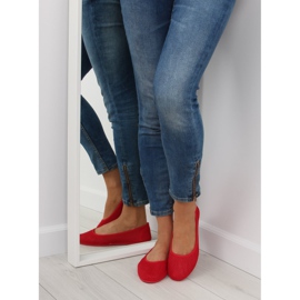 Punainen mesh ballerina JX56 Red 1