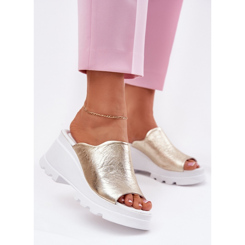 Nahkakiilat Artiker 56C0435 PLN kultainen 2