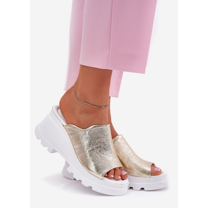 Nahkakiilat Artiker 56C0435 PLN kultainen 1