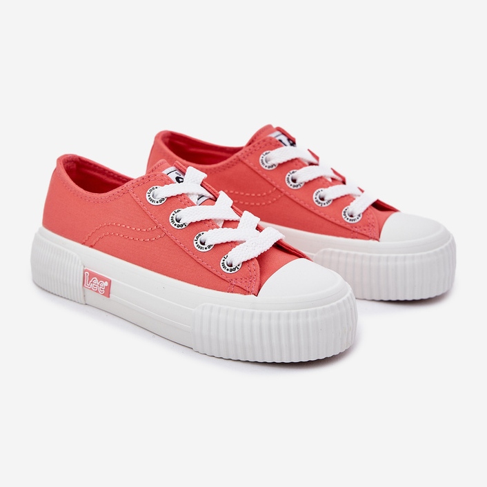 Lasten nuorten lenkkarit Lee Isla C Low 50251058 Coral oranssi 1
