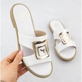 Naisten flip flops koristeella Valkoinen Filippo DS3703 1