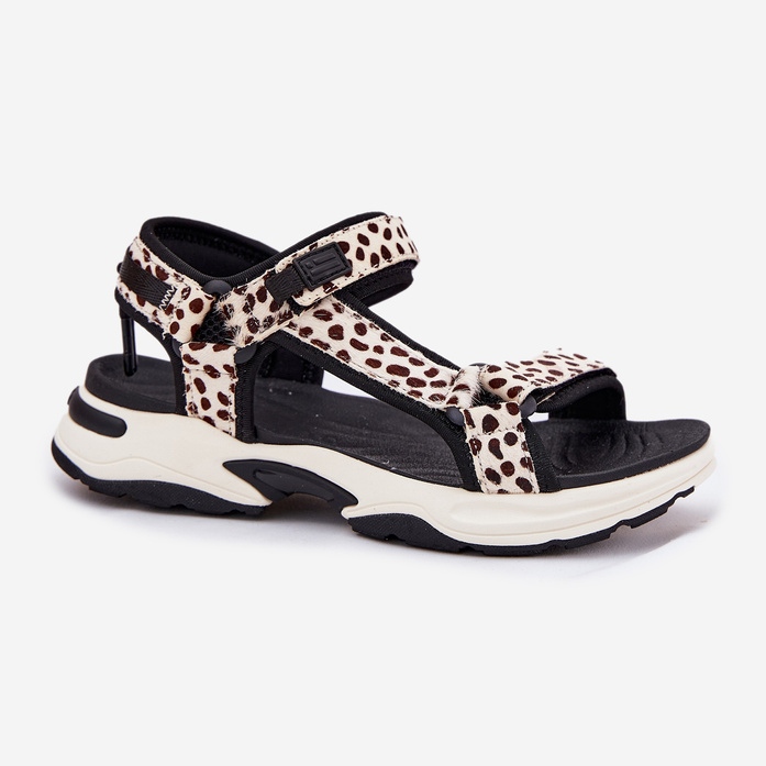 Naisten tarranauhat d.franklin dfsh406002 musta ja beige 1