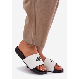 Naisten flip flops 4f 4frm00fslif010-10s valkoinen 1