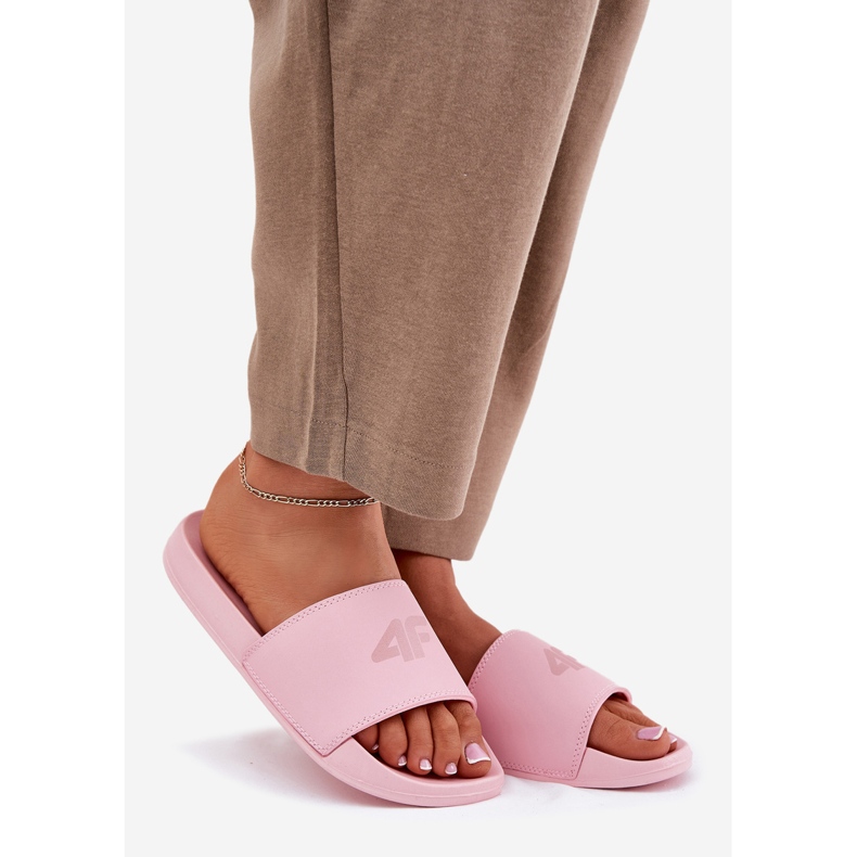 Naisten flip flops 4f 4frm00fslif010-56s vaaleanpunainen 1